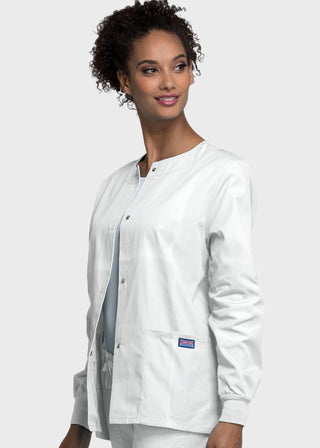 Cherokee Workwear Womens Warm-Up Scrub Jacket