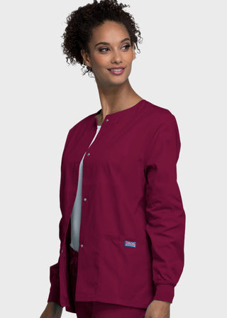 Cherokee Workwear Womens Warm-Up Scrub Jacket