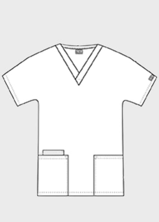 Cherokee Workwear Women's Two Patch Pockets Nurse Scrub Top