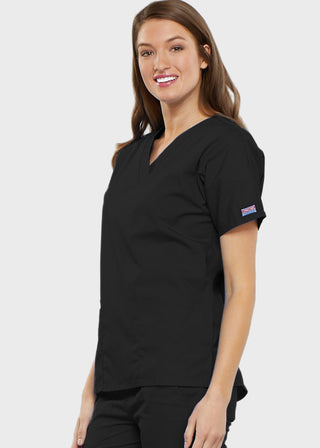 Cherokee Workwear Women's Two Patch Pockets Nurse Scrub Top