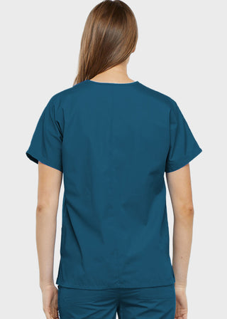 Cherokee Workwear Women's Two Patch Pockets Nurse Scrub Top