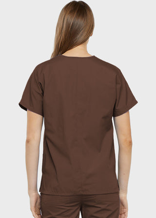 Cherokee Workwear Women's Two Patch Pockets Nurse Scrub Top