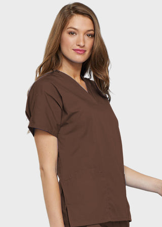 Cherokee Workwear Women's Two Patch Pockets Nurse Scrub Top