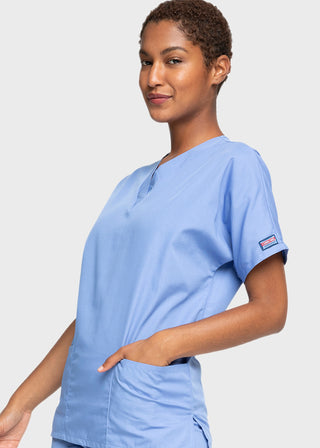 Cherokee Workwear Women's Two Patch Pockets Nurse Scrub Top