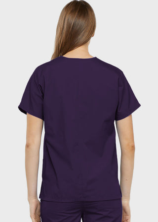 Cherokee Workwear Women's Two Patch Pockets Nurse Scrub Top