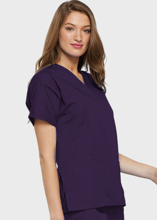 Cherokee Workwear Women's Two Patch Pockets Nurse Scrub Top
