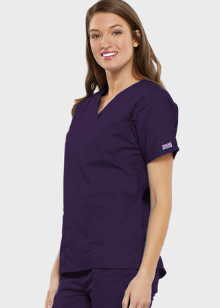 Cherokee Workwear Women's Two Patch Pockets Nurse Scrub Top