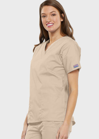Cherokee Workwear Women's Two Patch Pockets Nurse Scrub Top