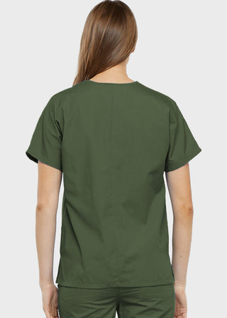 Cherokee Workwear Women's Two Patch Pockets Nurse Scrub Top