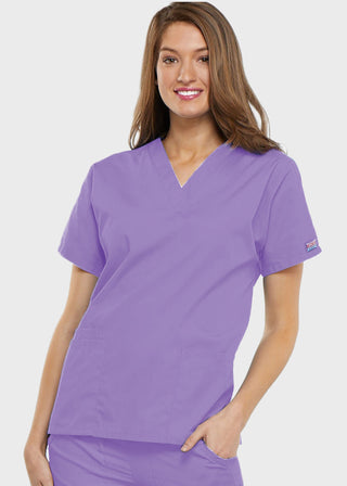 Cherokee Workwear Women's Two Patch Pockets Nurse Scrub Top
