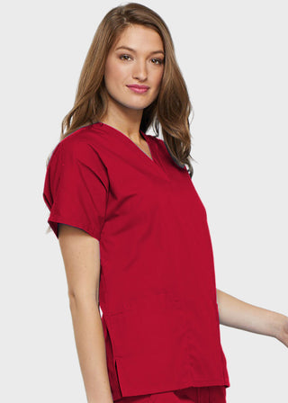 Cherokee Workwear Women's Two Patch Pockets Nurse Scrub Top