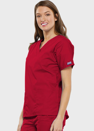 Cherokee Workwear Women's Two Patch Pockets Nurse Scrub Top