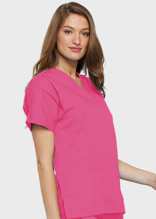 Cherokee Workwear Women's Two Patch Pockets Nurse Scrub Top