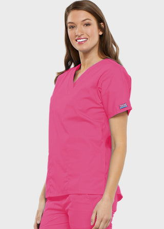 Cherokee Workwear Women's Two Patch Pockets Nurse Scrub Top