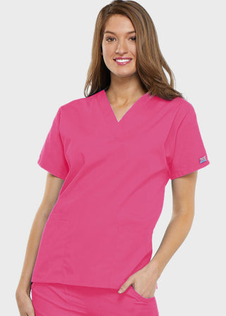Cherokee Workwear Women's Two Patch Pockets Nurse Scrub Top