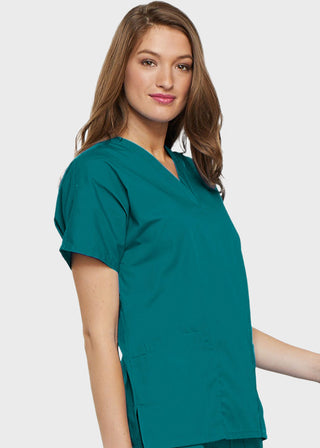 Cherokee Workwear Women's Two Patch Pockets Nurse Scrub Top
