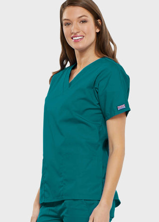 Cherokee Workwear Women's Two Patch Pockets Nurse Scrub Top