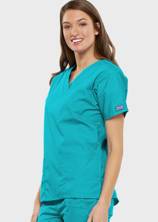 Cherokee Workwear Women's Two Patch Pockets Nurse Scrub Top
