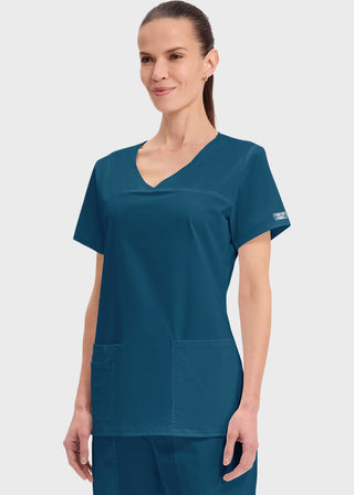 Cherokee Workwear Women's V-Neck Nursing Scrub Top