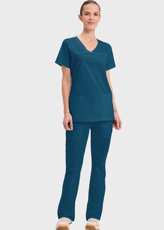 Cherokee Workwear Women's V-Neck Nursing Scrub Top