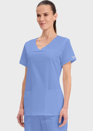 Cherokee Workwear Women's V-Neck Nursing Scrub Top