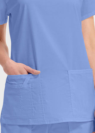 Cherokee Workwear Women's V-Neck Nursing Scrub Top