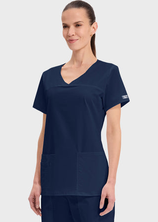 Cherokee Workwear Women's V-Neck Nursing Scrub Top