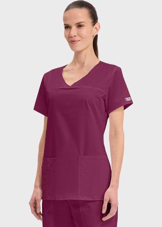Cherokee Workwear Women's V-Neck Nursing Scrub Top