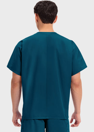 Cherokee Workwear Unisex V-Neck Single Pocket Scrub Top
