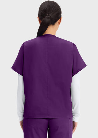 Cherokee Workwear Unisex V-Neck Single Pocket Scrub Top