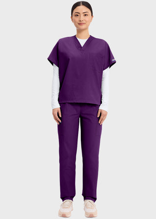 Cherokee Workwear Unisex V-Neck Single Pocket Scrub Top