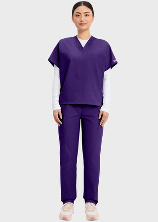 Cherokee Workwear Unisex V-Neck Single Pocket Scrub Top