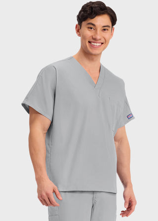 Cherokee Workwear Unisex V-Neck Single Pocket Scrub Top