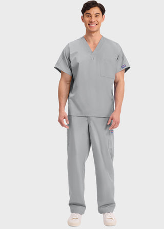 Cherokee Workwear Unisex V-Neck Single Pocket Scrub Top