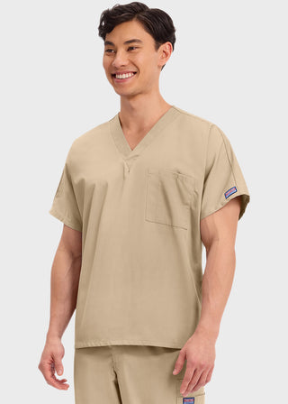 Cherokee Workwear Unisex V-Neck Single Pocket Scrub Top