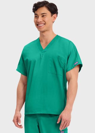 Cherokee Workwear Unisex V-Neck Single Pocket Scrub Top