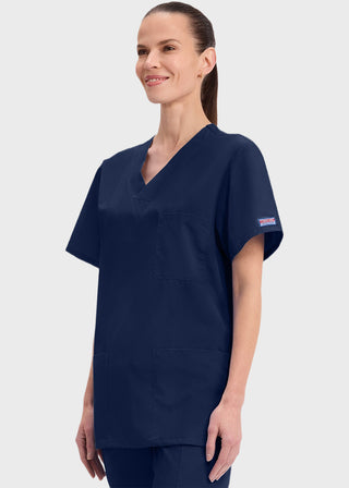 Cherokee Workwear Unisex Three Pocket Scrub Top