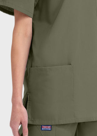 Cherokee Workwear Unisex Three Pocket Scrub Top