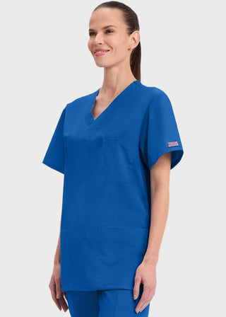 Cherokee Workwear Unisex Three Pocket Scrub Top