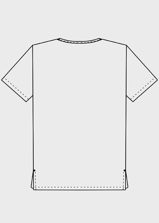 Cherokee Workwear Unisex Three Pocket Scrub Top