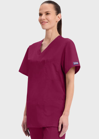 Cherokee Workwear Unisex Three Pocket Scrub Top