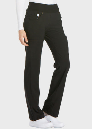 Cherokee iflex Women's Mid-Rise Straight Leg Cargo Scrub Pant