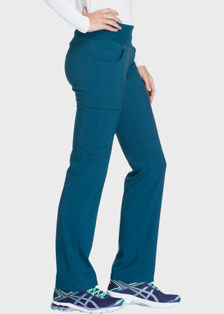Cherokee iflex Women's Mid-Rise Straight Leg Cargo Scrub Pant