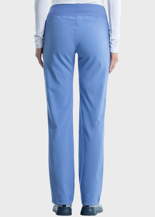 Cherokee iflex Women's Mid-Rise Straight Leg Cargo Petite Scrub Pant
