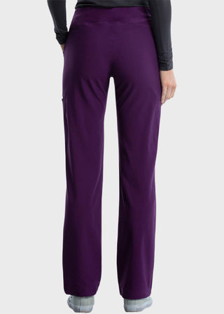 Cherokee iflex Women's Mid-Rise Straight Leg Cargo Scrub Pant