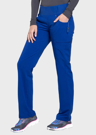 Cherokee iflex Women's Mid-Rise Straight Leg Cargo Scrub Pant
