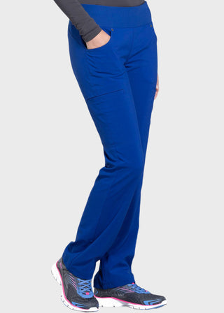 Cherokee iflex Women's Mid-Rise Straight Leg Cargo Scrub Pant
