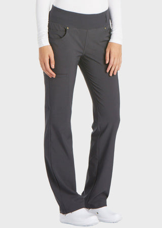 Cherokee iflex Women's Mid-Rise Straight Leg Cargo Petite Scrub Pant