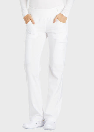 Cherokee iflex Women's Mid-Rise Straight Leg Cargo Scrub Pant