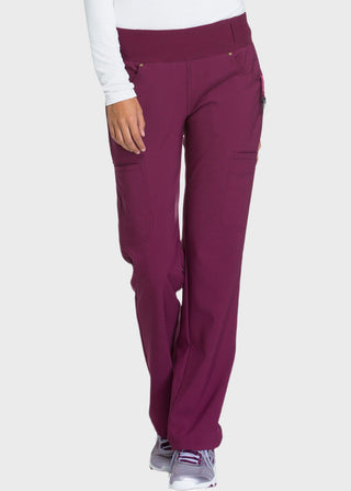 Cherokee iflex Women's Mid-Rise Straight Leg Cargo Scrub Pant